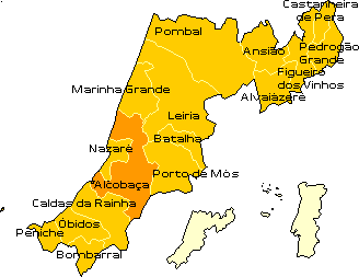 Clique nas regies do mapa