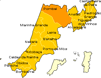 Clique nas regies do mapa