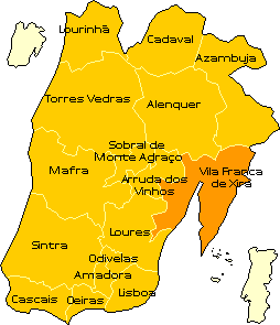 Clique nas regies do mapa