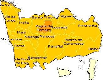 Clique nas regies do mapa